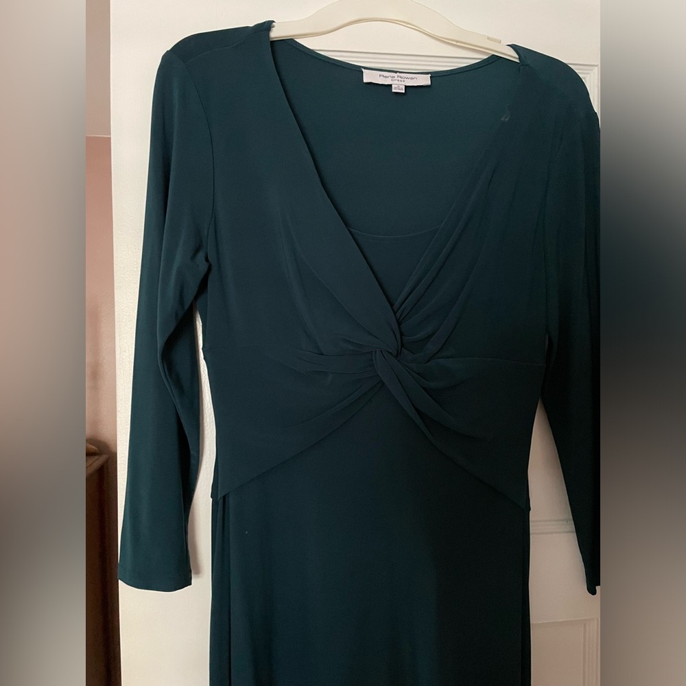 Green midi dress - Picture 2 of 3